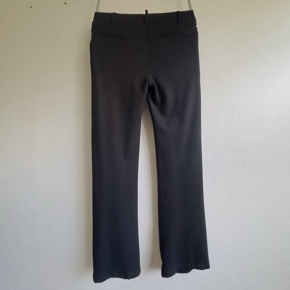 Betabrand Dress Pant Yoga Pants Bootcut Black Stretch Wide Leg Flare Petite LRG - Picture 5 of 9